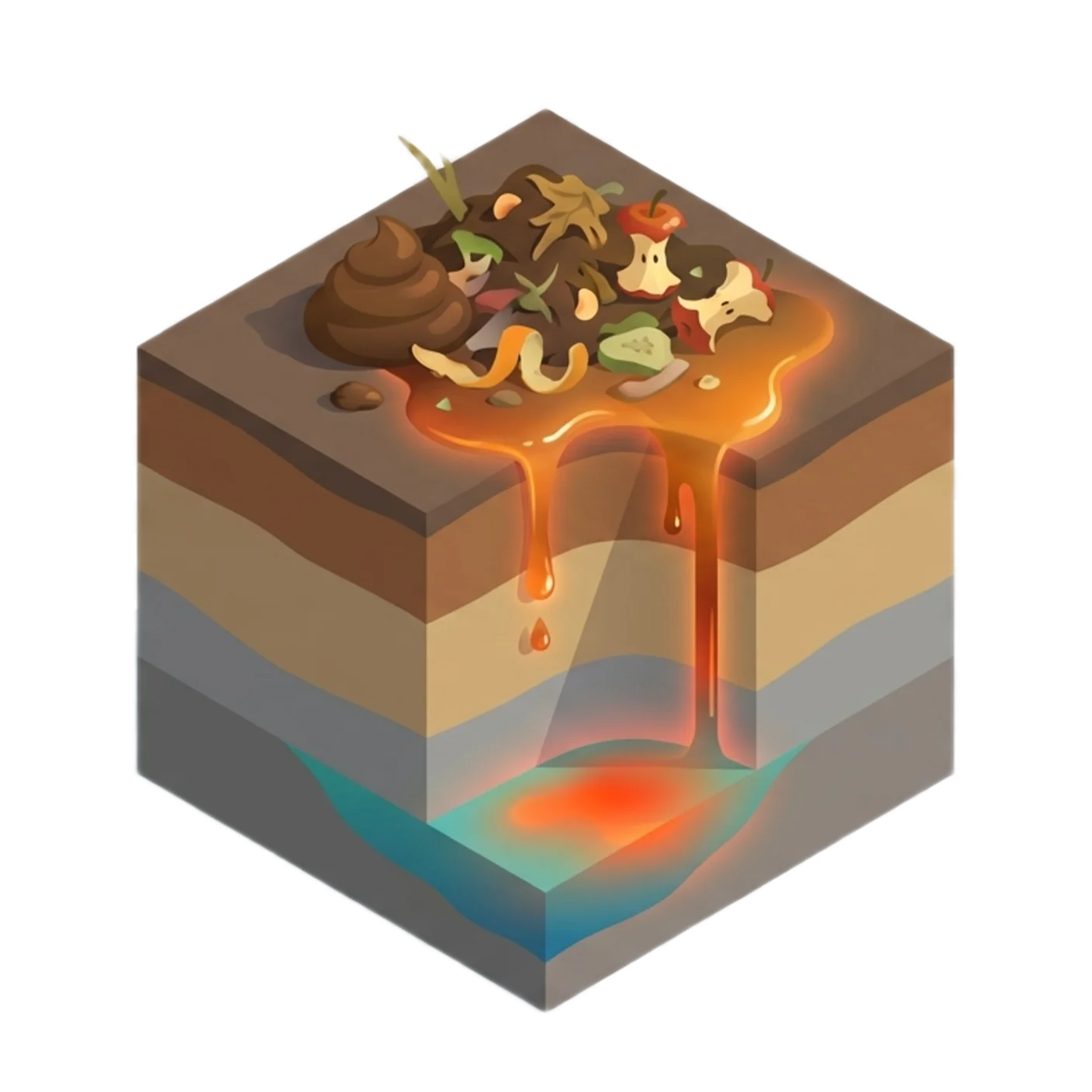 Permanent contamination risk